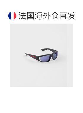 自营欧洲直邮PRADA普拉达 Linea Rossa Active男士蓝色镜片太阳镜