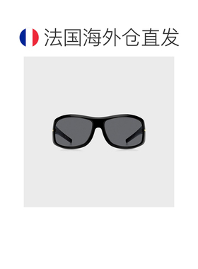 自营欧洲直邮HUGO BOSS雨果BOSS BLACK 带金色金属饰边黑色面具式