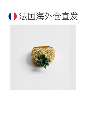 自营欧洲直邮Dior迪奥 Sparkling Fruit 女士水晶漆面戒指配饰