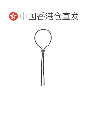 香港直邮PRADA 男士项链 2IC2882HE2F0002 SS2026 银色 Bolo 标志