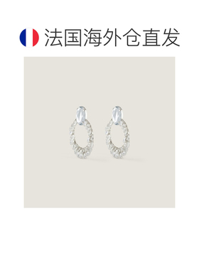 自营欧洲直邮Givenchy纪梵希 Broken Chandelier女士金属水晶夹式