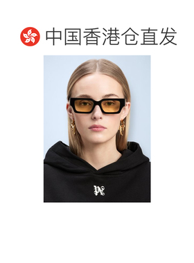 1h可退 香港直邮Palm Angels 棕榈天使 男士 黑色 Hyde 太阳镜 PE