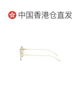 香港直邮Celine 思琳 女士 Oro 圆框镀金太阳眼镜 CL40346U32