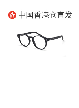 1h可退 香港直邮Celine 思琳 男士 徽标平光镜 CL50151I black黑