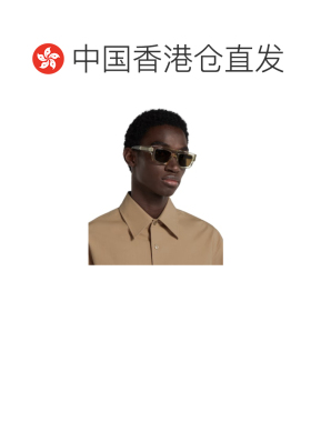 香港直邮Gucci 矩形框太阳镜 823843J0740古驰