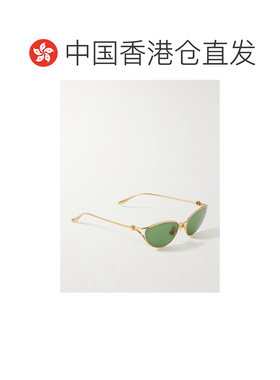 香港直邮Bottega Veneta 葆蝶家 女士 金色 Knot Cat-Eye 太阳镜