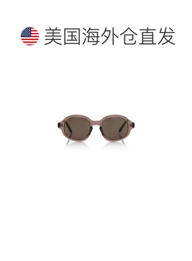 美国直邮LOEWE 罗意威 女士 圆框醋纤太阳眼镜 brown棕色 舒适时