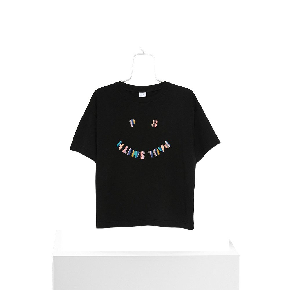 1h可退 香港直邮Paul Smith 女士 By and Polos T恤黑色T恤 W2R40 - 图3