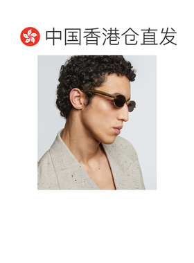 香港直邮Bottega Veneta 葆蝶家 男士 Sardine 椭圆形太阳眼镜