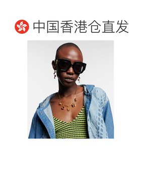 香港直邮LOEWE 罗意威 女士 Anagram 方框太阳眼镜