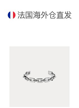 自营欧洲直邮RalphLauren拉夫劳伦 THE CHUNKY CHAIN纯银银手镯