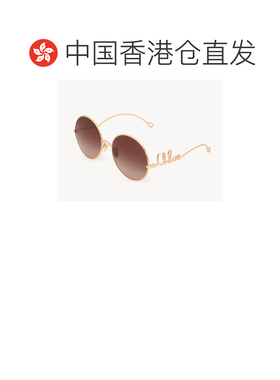 香港直邮CHLOÉ 女士眼镜 CH0372S001 CO 棕色 全框太阳镜