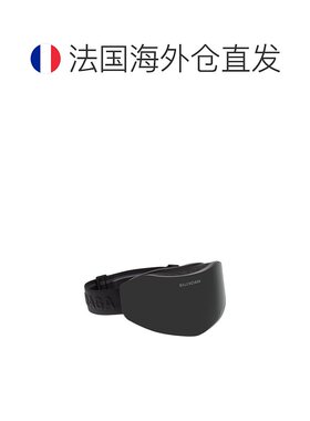 自营欧洲直邮Balenciaga巴黎世家 Ski Mask男士黑色面罩式太阳眼