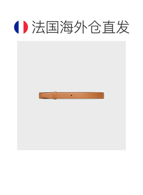欧洲直邮CELINE（赛琳）双面腰带，25毫米天然小牛皮和Triumph帆