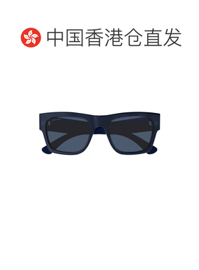 香港直邮GUCCI 男士太阳镜 GG1793S004 CO 蓝色 矩形太阳镜