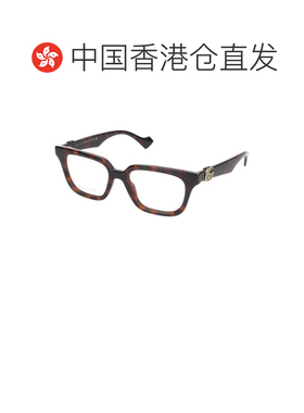 1h可退 香港直邮GUCCI 女士眼镜 GG1536O002 SS2026 白色 GG1536O