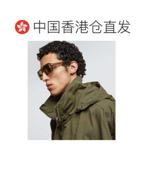 1h可退 香港直邮zegna 杰尼亚 男士 方框太阳眼镜 brown棕色 舒适