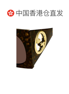 自营Gucci 徽标太阳镜 GG1254S古驰正品时尚百搭显脸小高级感