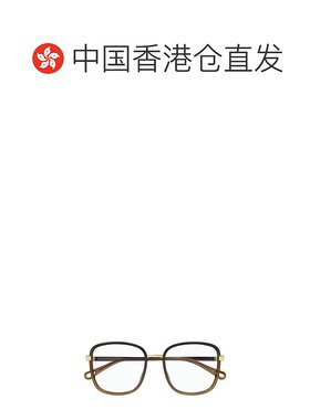 1h可退 香港直邮Chloe 蔻依 女士 几何框平光镜 CH0034O black黑