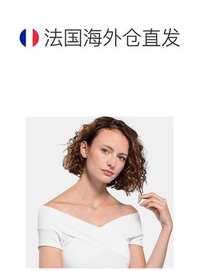 欧洲直邮Swarovski/施华洛世奇Sunshine太阳花蓝水晶光芒四射项链