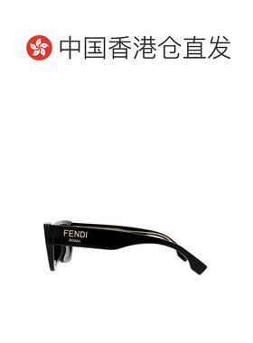 1h可退 香港直邮Fendi 芬迪 女士 Eyewear 方格太陽眼鏡 FE40100I