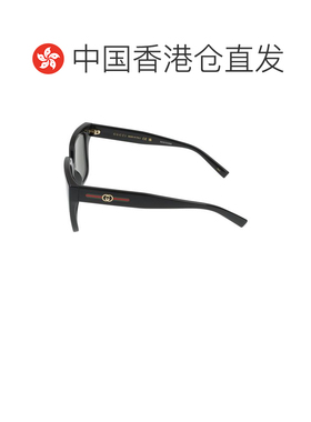 香港直邮Gucci 古驰 女士 GG2102S 001 54/18/140 全黑灰色太阳眼