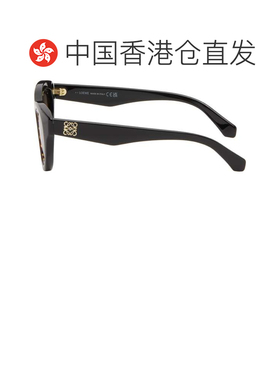 1h可退 香港直邮LOEWE 罗意威 男士 黑色 Mini Anagram Cat-eye