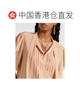 1h可退 香港直邮Chloe 蔻依 女士 Pompoms 吊坠项链 metal金属色