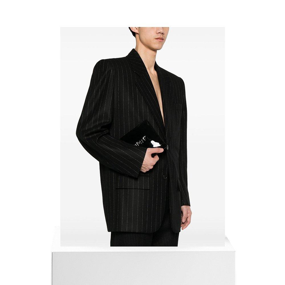 1h可退 香港直邮Saint Laurent 圣罗兰 男士 徽标手拿包 779526FA,淘宝优惠券,粉丝福利购,淘宝优惠卷