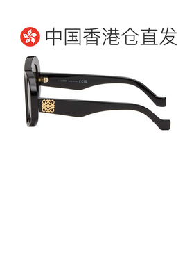 香港直邮LOEWE 罗意威 女士 黑色 Anagram 太阳镜 LW40181I5101BS