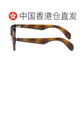 1h可退 香港直邮Gucci 古驰 女士 黑色太阳镜 GG1931S003003HAVAN