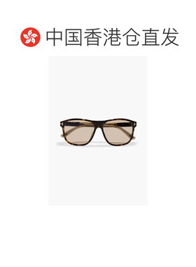 香港直邮Tom Ford 汤姆 福特 女士 D形框龟甲色醋纤太阳眼镜 FT10
