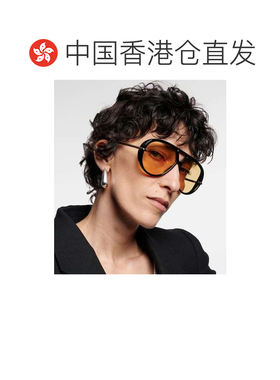 1h可退 香港直邮Bottega Veneta 葆蝶家 女士 经典款飞行员太阳眼