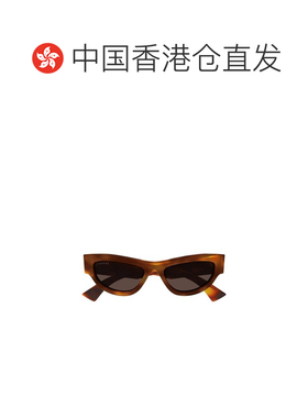 1h可退 香港直邮Gucci 古驰 女士 几何太阳镜 GG1834S brown棕色