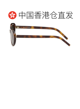 1h可退 香港直邮Saint Laurent 圣罗兰 女士 棕色 SL M154 太阳镜