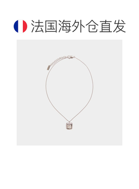 自营欧洲直邮Bally巴利 Belle女士银色黄铜项链