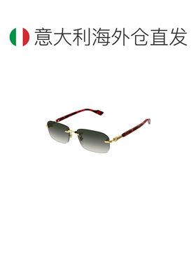 欧洲直邮GUCCI 男士眼镜 GG1221S006 SS2025 灰色【付后1h可退】