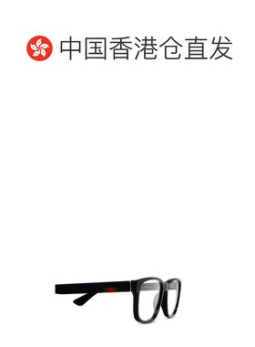香港直邮Gucci 古驰 男士 徽标平光镜 GG0011O black黑色 舒适时