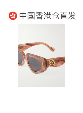 1h可退 香港直邮LOEWE 罗意威 男士 Anagram D形框醋纤太阳眼镜 L