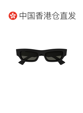 香港直邮Gucci 古驰 男士 几何框太阳镜 GG1839S black黑色 舒适