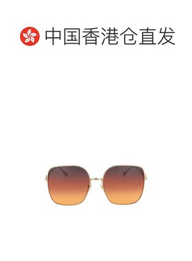 香港直邮Gucci 古驰 女士 方框太阳镜 GG0879S metal金属色 舒适