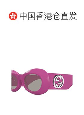 1h可退 香港直邮Gucci 古驰 女士 全框太阳镜 GG1696S pink粉色
