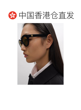 香港直邮CELINE 女士太阳镜 4S338CPLB38NO38NO AW2026 黑色