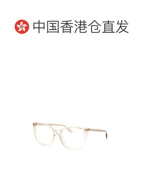 香港直邮Gucci 古驰 女士 几何框平光镜 GG0026O white白色 舒适