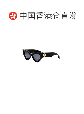 香港直邮FENDI 女士眼镜 FE40146I01V AW2025 黑色 全框太阳镜