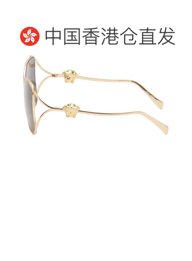 香港直邮versace 范思哲 女士 金色 Medusa 太阳镜 0VE2288100287