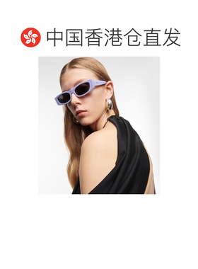香港直邮Celine 思琳 女士 矩形太阳眼镜 blue蓝色 舒适时尚配饰