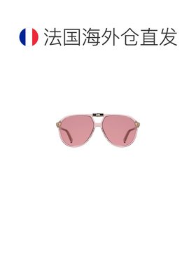 自营欧洲直邮Longchamp珑骧 女士玫瑰粉植物树脂太阳镜