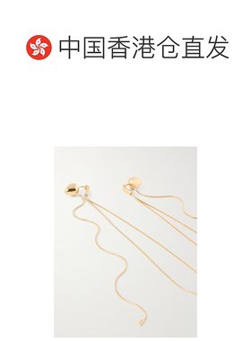 1h可退 香港直邮Alaia 女士 多层镀金耳环 AA2B144LA006