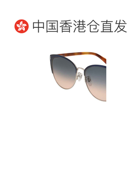 1h可退 香港直邮GUCCI 女士眼镜 GG0197S004 AW2021 花色 徽标细